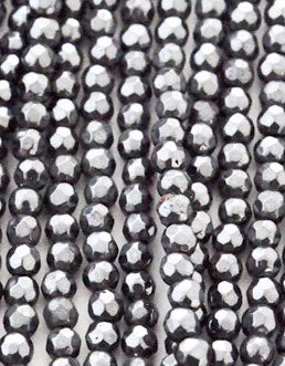 5071 - Facettierter Hämatit 4 mm