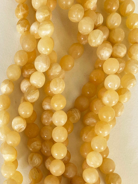 5476 - Goldene Jade 10mm