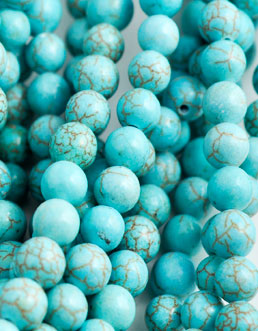 5562 - Green Howlite 6mm