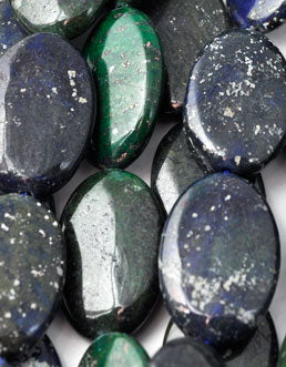 5748 - Blau/Grüner Jaspis 7x21x30mm