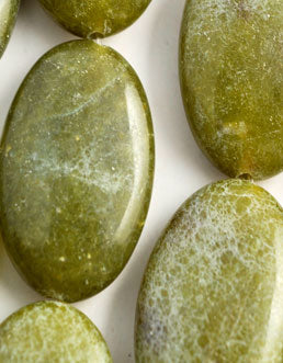 5854 - Grüner Jade 7x18x25mm