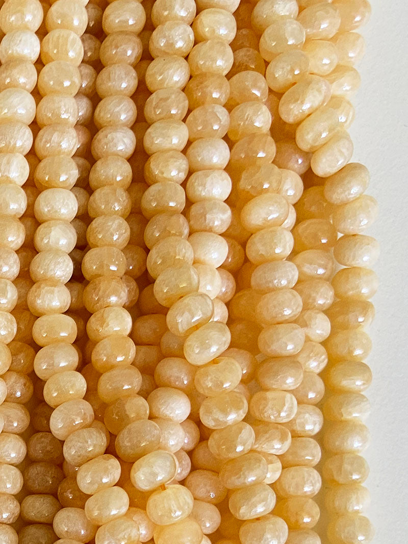 5882 - Gelbe Jade 4x8mm