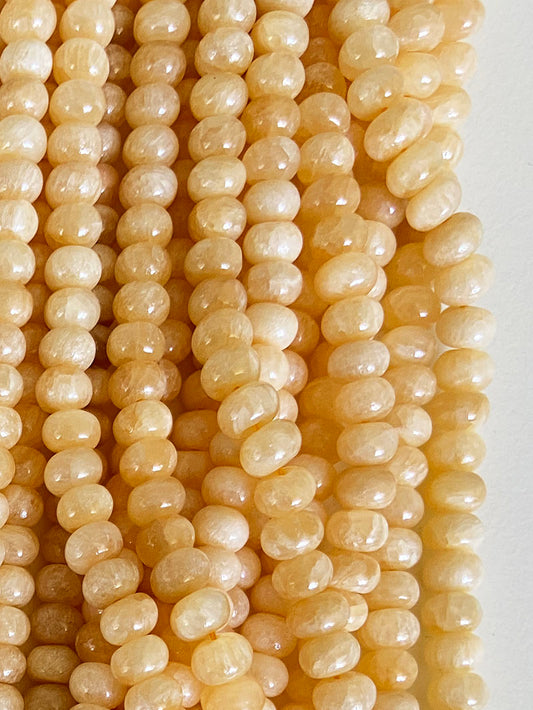 5882 - Gelbe Jade 4x8mm