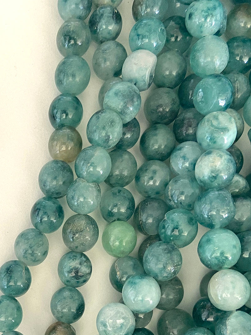 5926 - Round Moss Agate 12mm