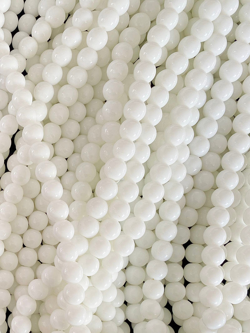 6018 - Round Jade 8mm