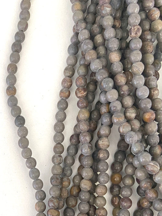 6039 - Round Jasper 6mm
