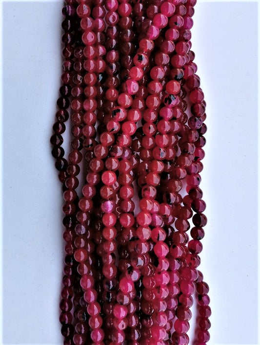 6122 - Rund  Agat 6mm