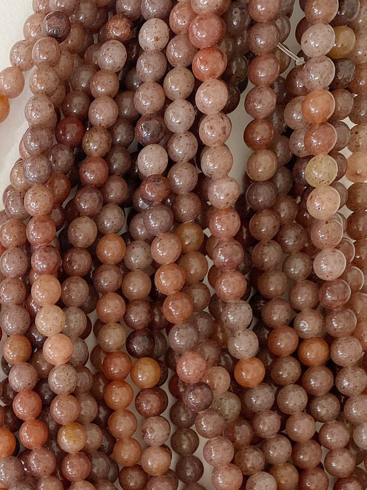 6317 - Rund  Agat 6,5mm