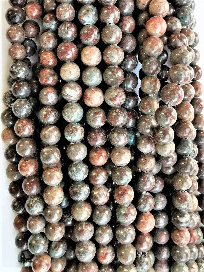 6318 - Round Jasper 8mm