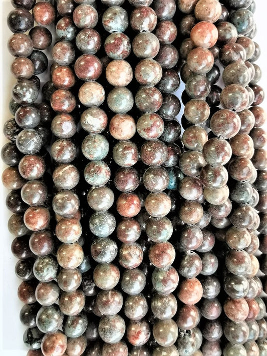 6318 - Round Jasper 8mm