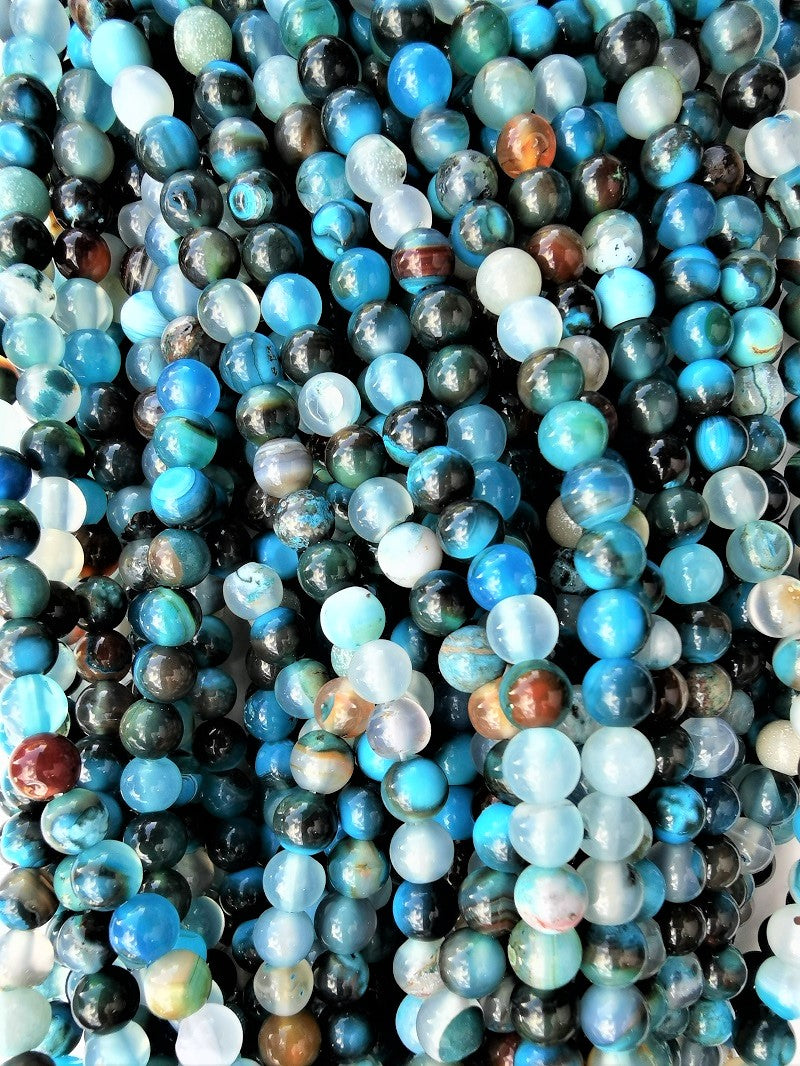 6349 - Round Agate 6mm
