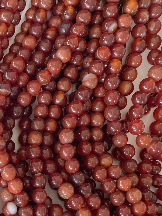6357 - Round Agate 6.5mm