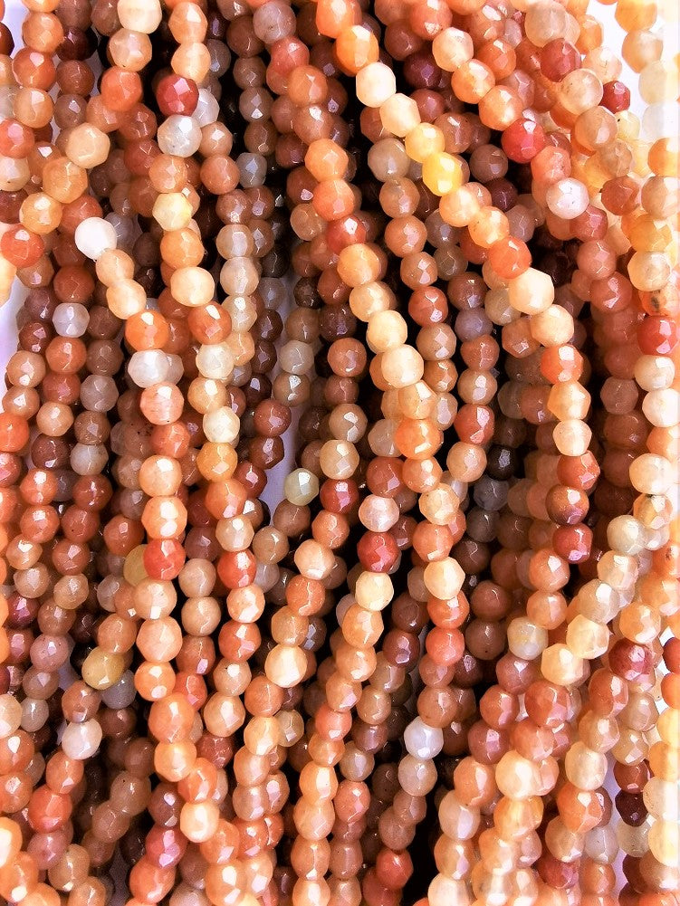 6395 - Faceted Agate 4mm