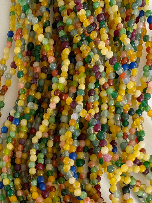 6398 - Round Agate 4mm