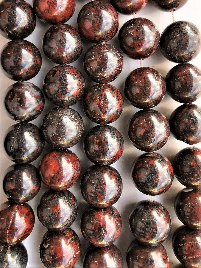 6420 - Round Jasper 14mm