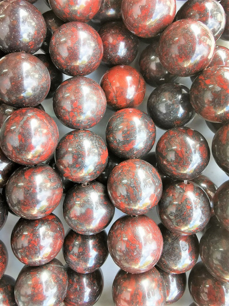 6421 - Rund Jaspis 16mm