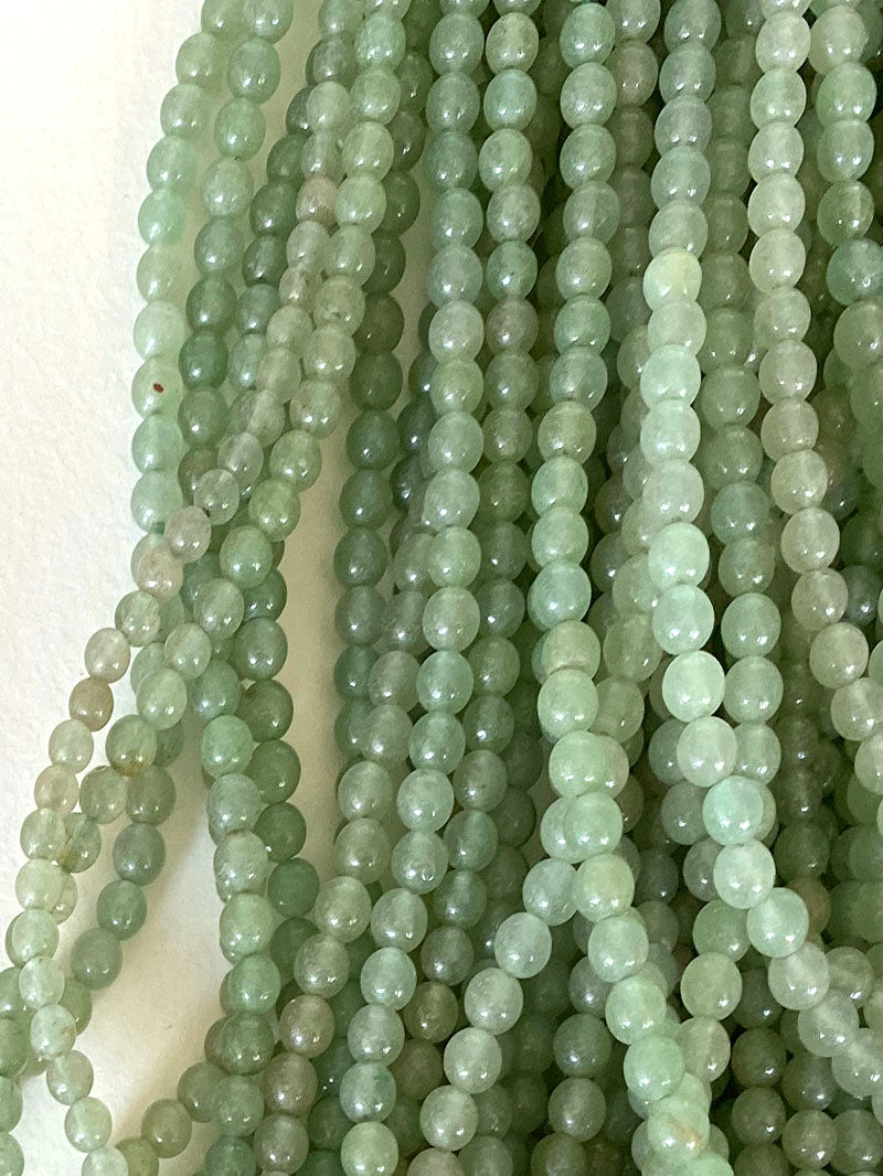 6435 - Runde Jade 4mm