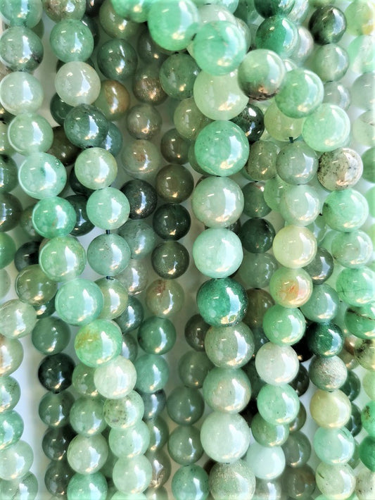 6436 - Runde Jade 8mm