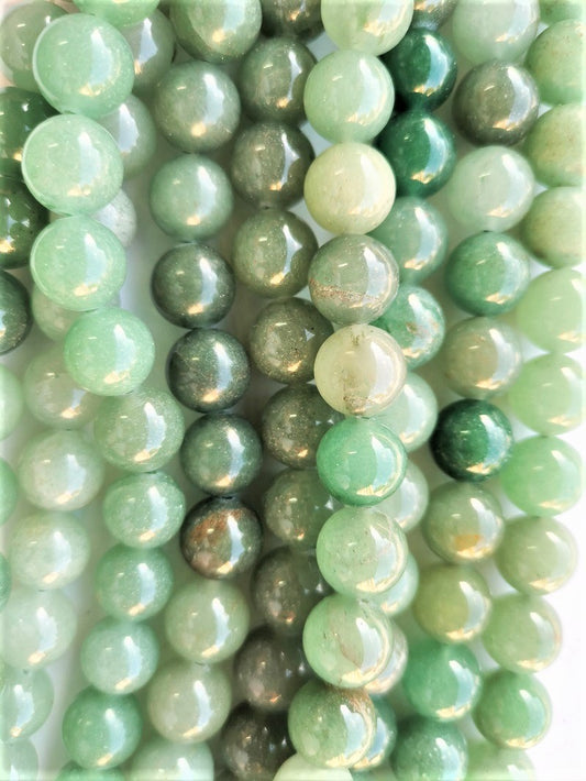 6438 - Rund Jade 12mm