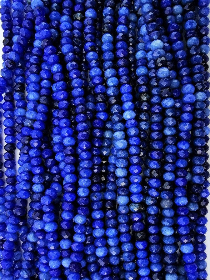 6464 - Faceted Agate 3x4mm