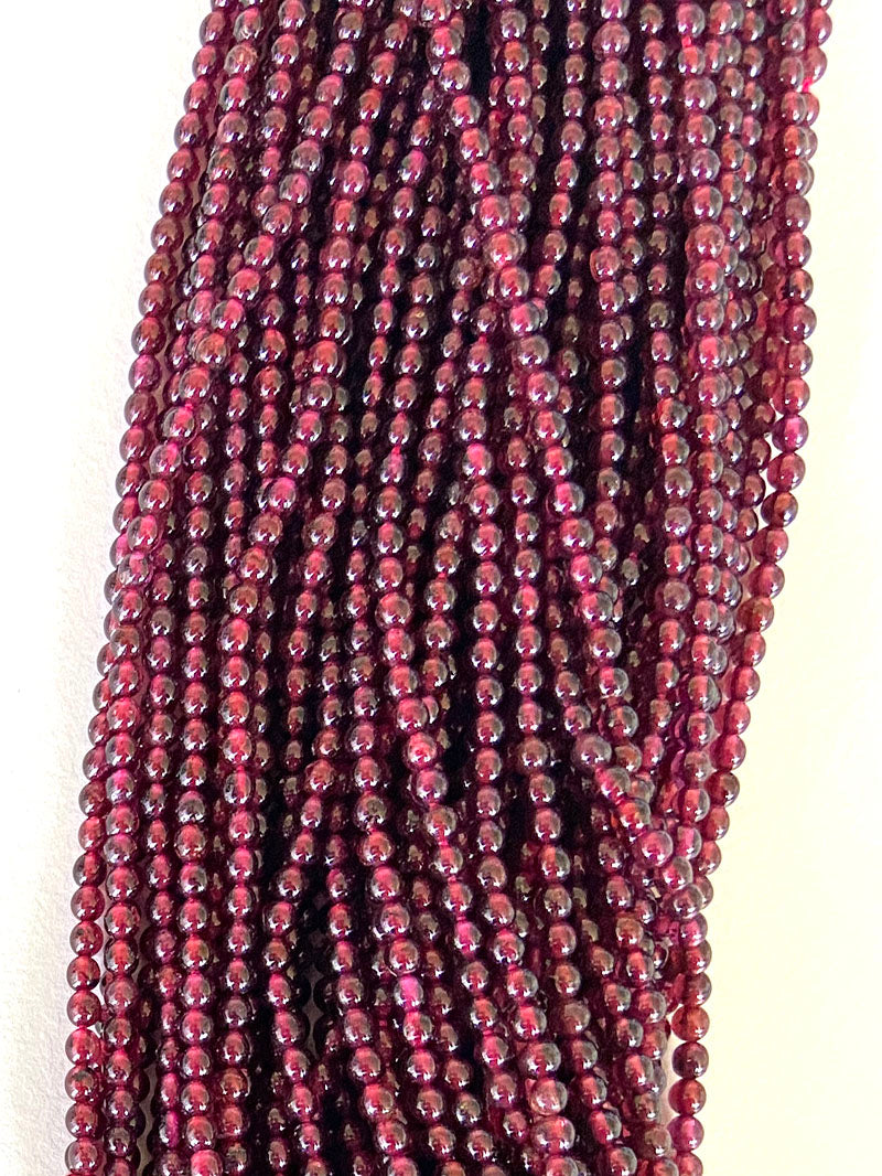 6477 - Runder Granat 3mm