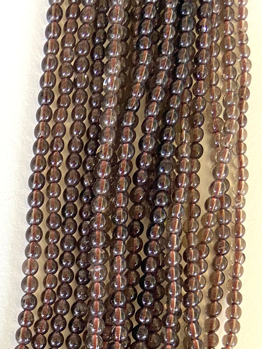 6488 - Round Smoky Quartz 5mm