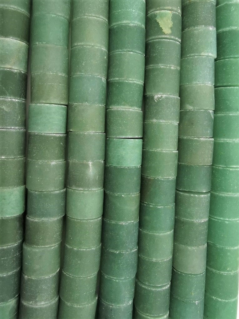 6599 - Mat Jade 9x12mm