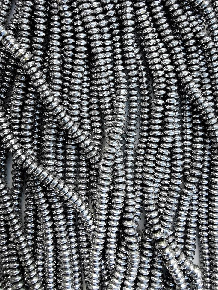 6612 - Hematite 2x4mm