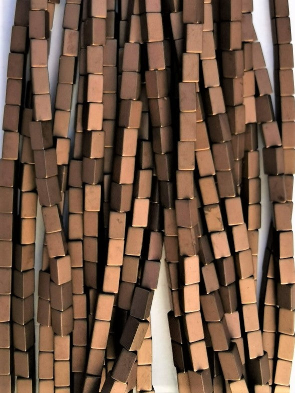 6656 - Matt Hämatit 3x5mm