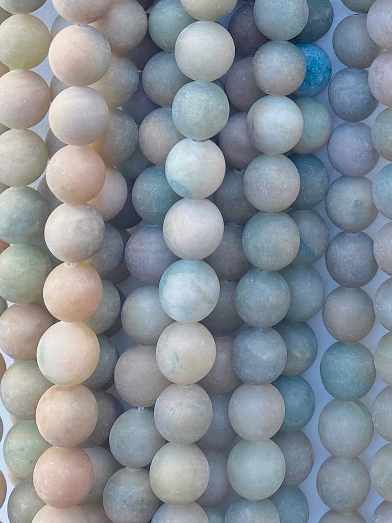 6718 - Mat Jade 10mm