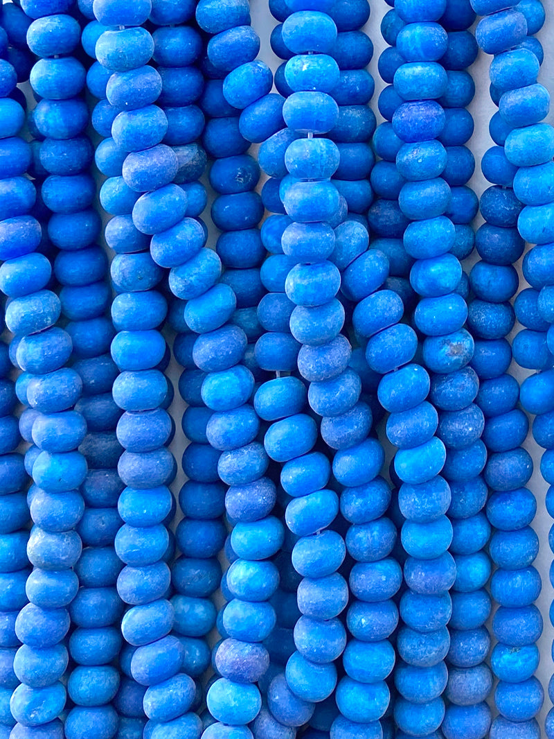 6783 - Matte Agate 5x8mm