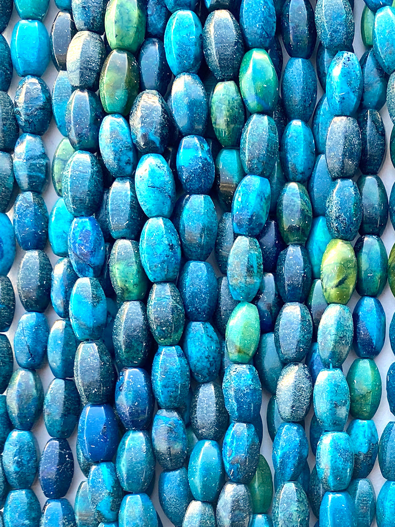 6729 - Chrysopras 8x14mm