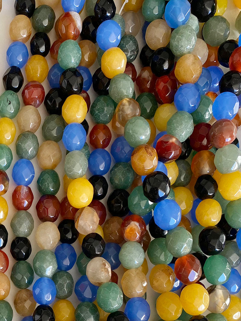 6756 - Faceted Agate 10mm
