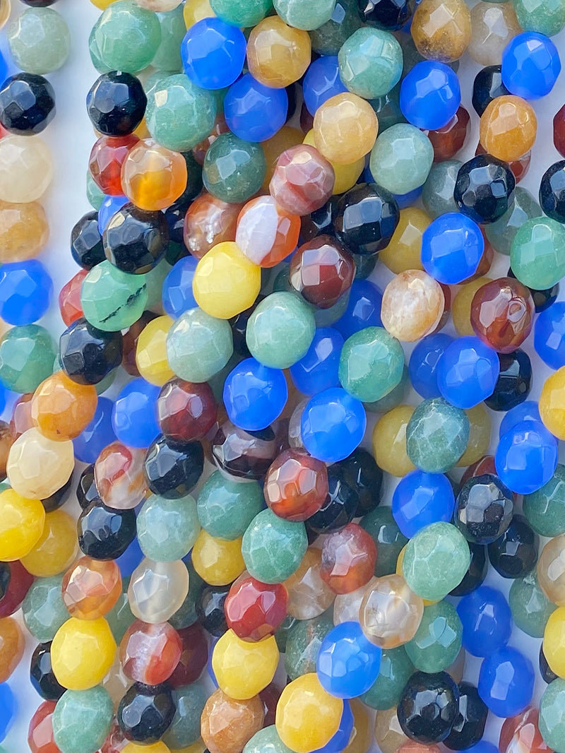 6756 - Faceted Agate 10mm