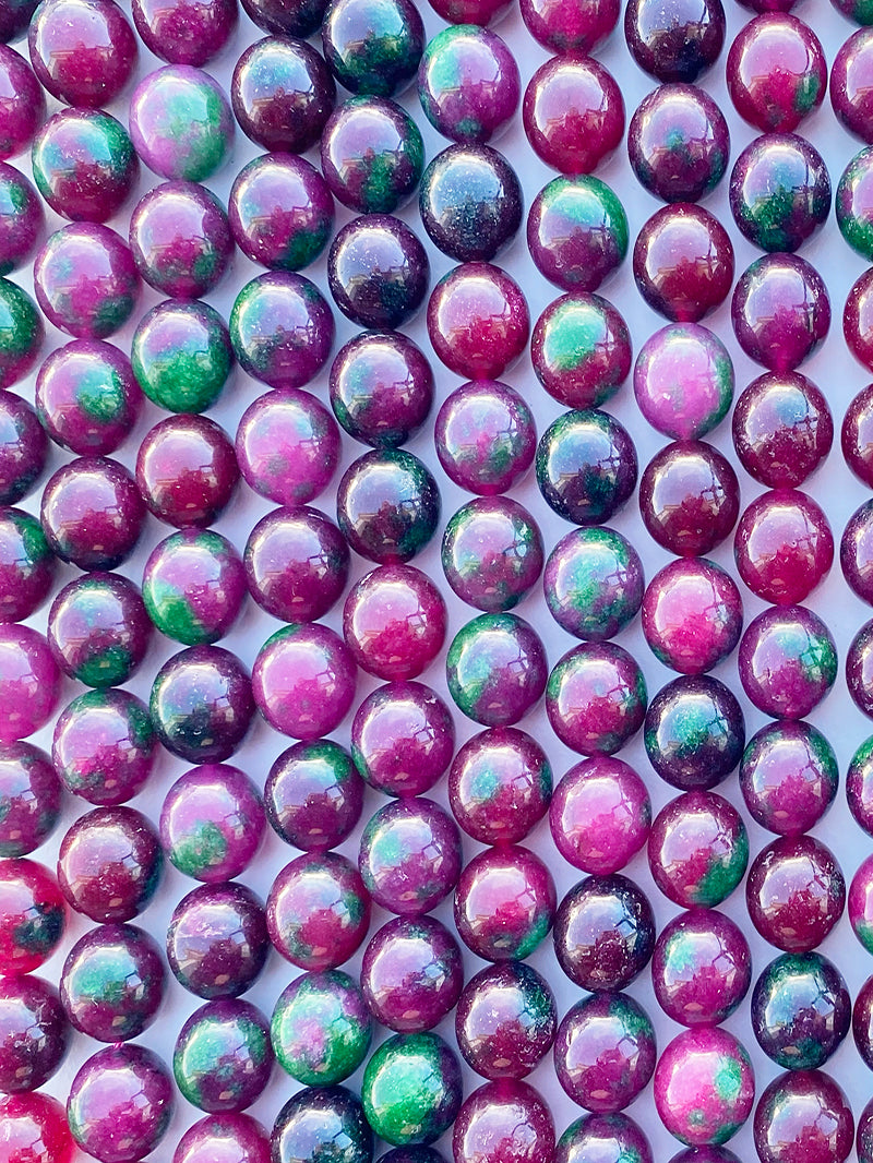 6763 - Ruby Zoisite 14mm
