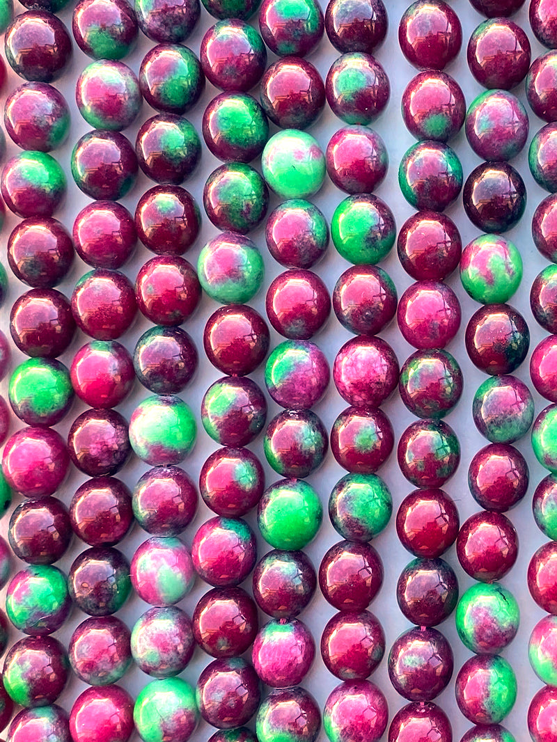 6764 - Ruby Zoisite 12mm