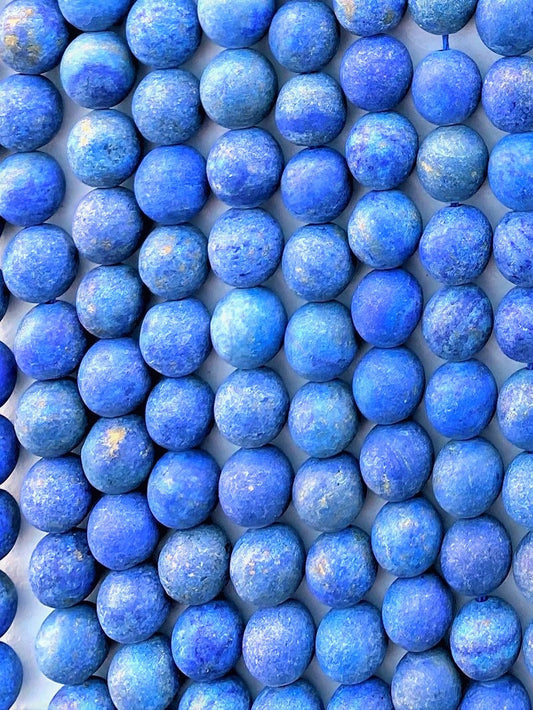 6869 - Mat Lapis Lazuli 10mm AA