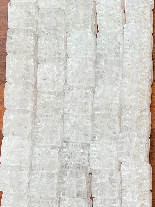 6893 - Bjergkrystal 14x14mm