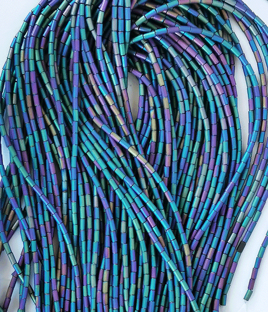 7175 - Mat Hæmatit 2x4mm