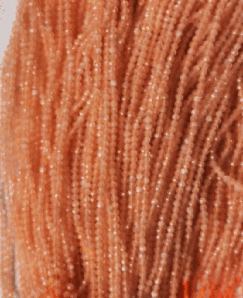 7196 - Facetteret Solsten 3mm