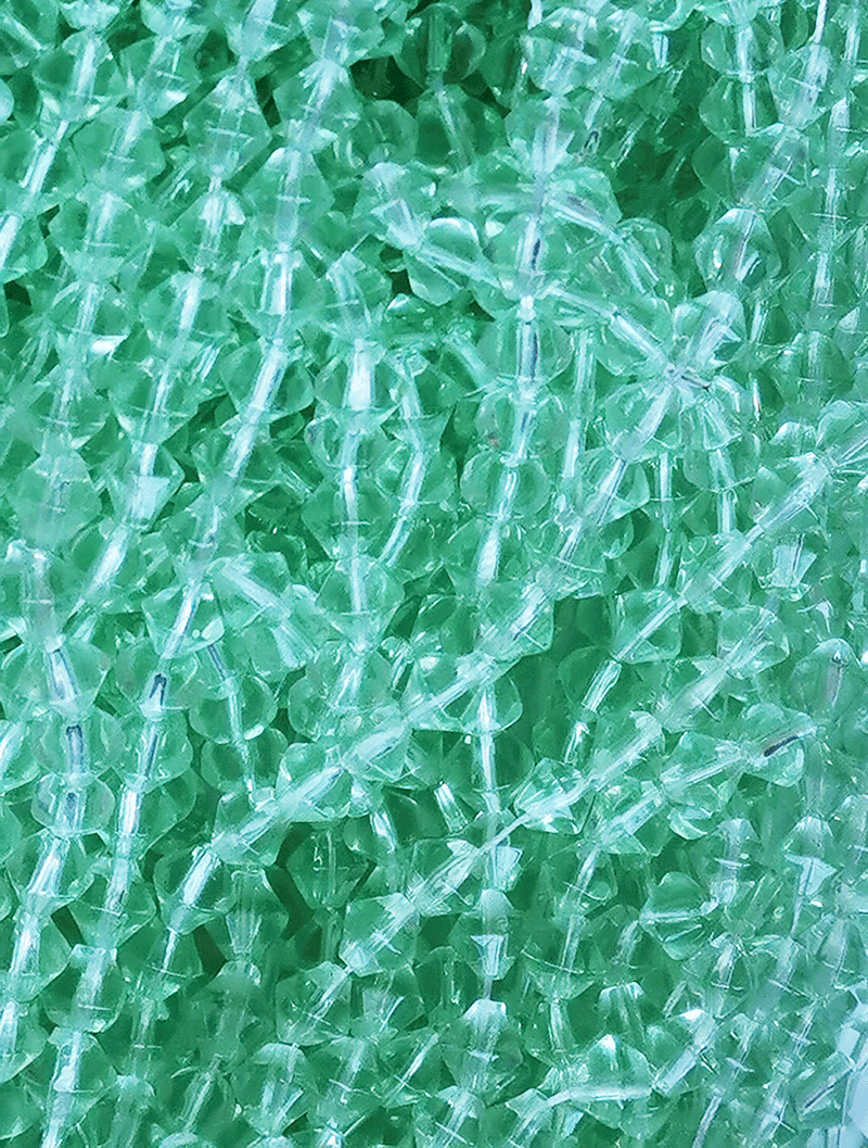 8011 - Green Glass Strand 6mm