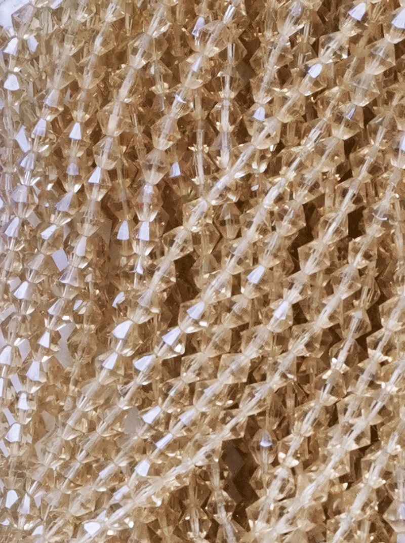 8017 - Grey Glass strand 6mm