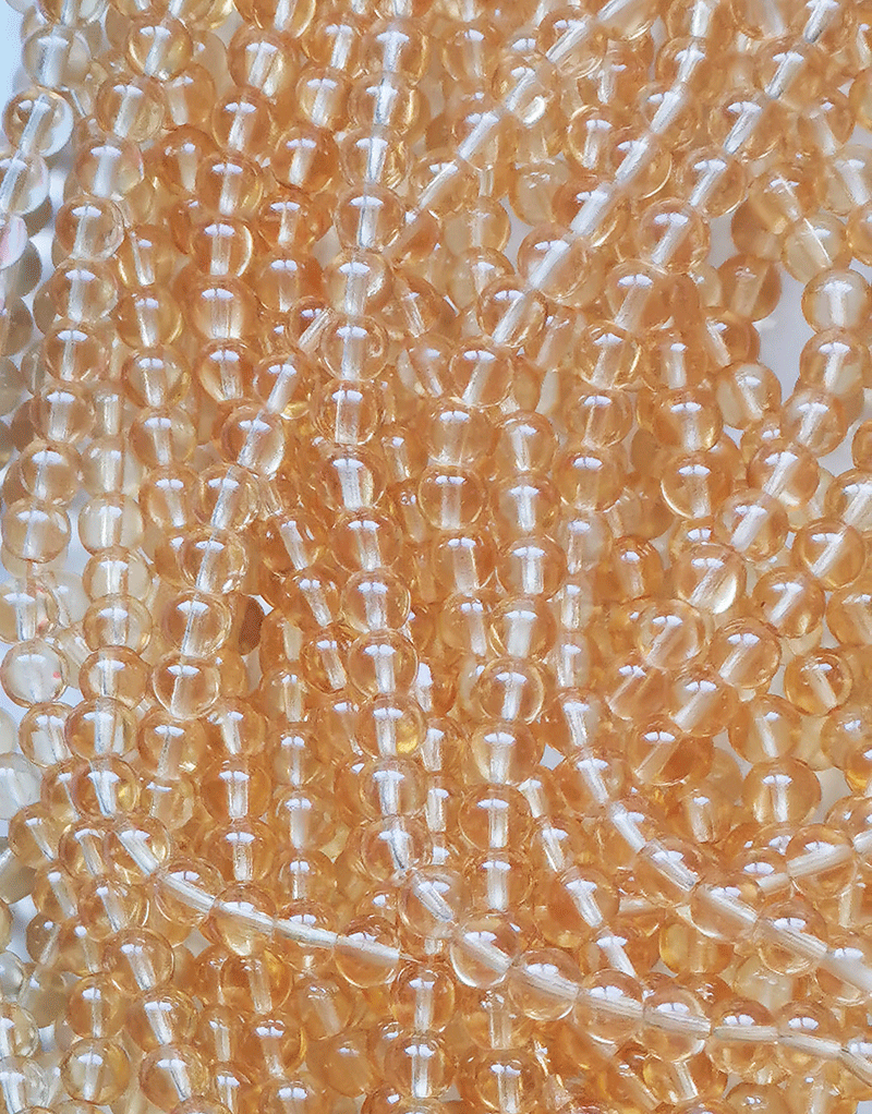 8025 - Yellow Glass string 6mm