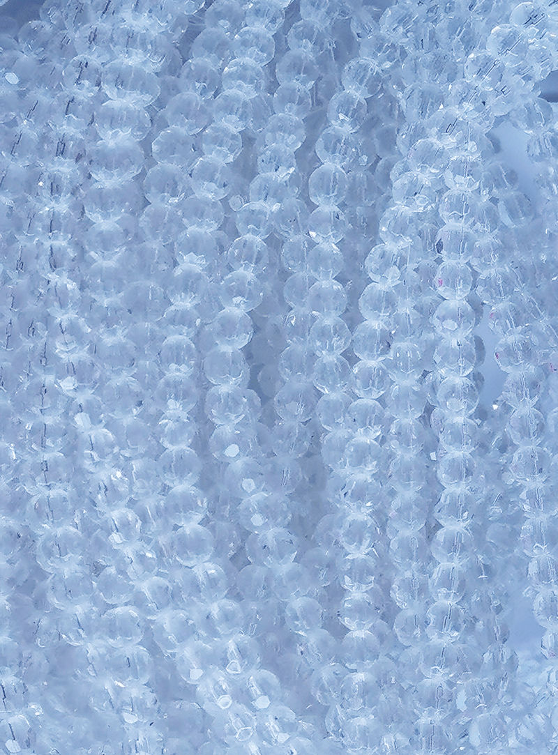 8053 - Blue Glass Strand 4mm