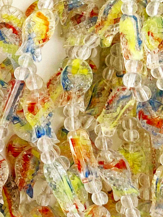 8075 - Glasstrang 14x8mm