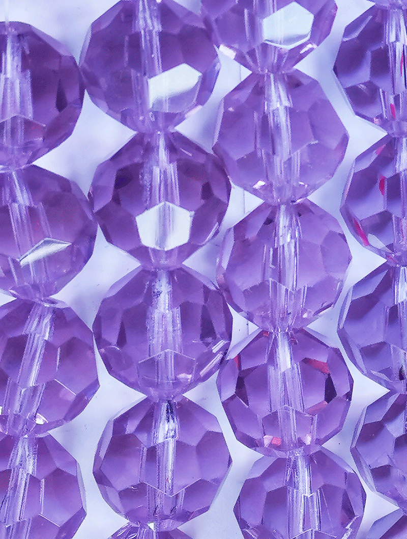 8103 - Purple Glass Strand 20mm
