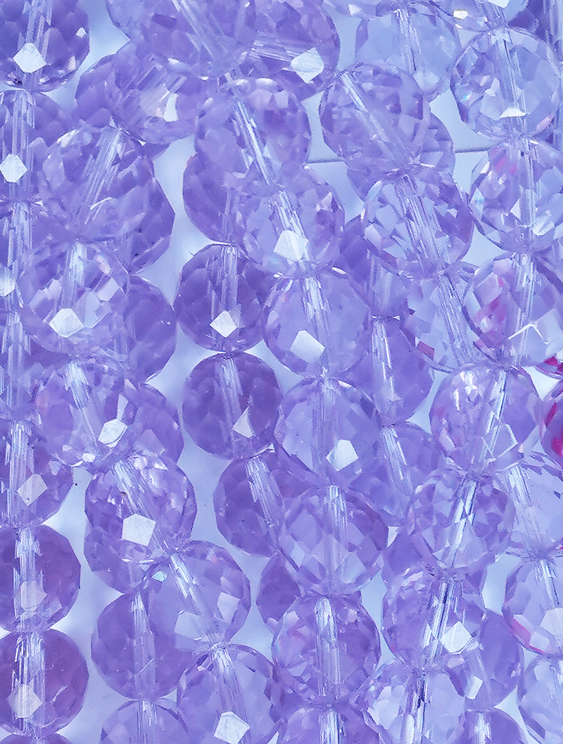 8104 - Purple Glass String 13mm