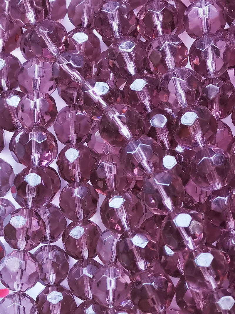 8111 - Lila Glasstrang 10mm