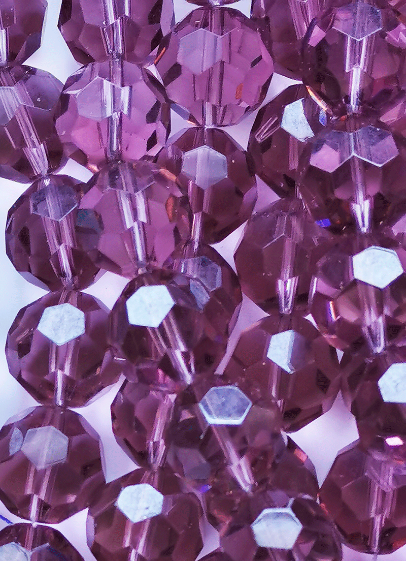 8117 - Lila Glasstrang 14mm