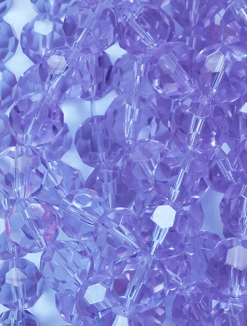 8134 - Purple Glass Strand 13mm